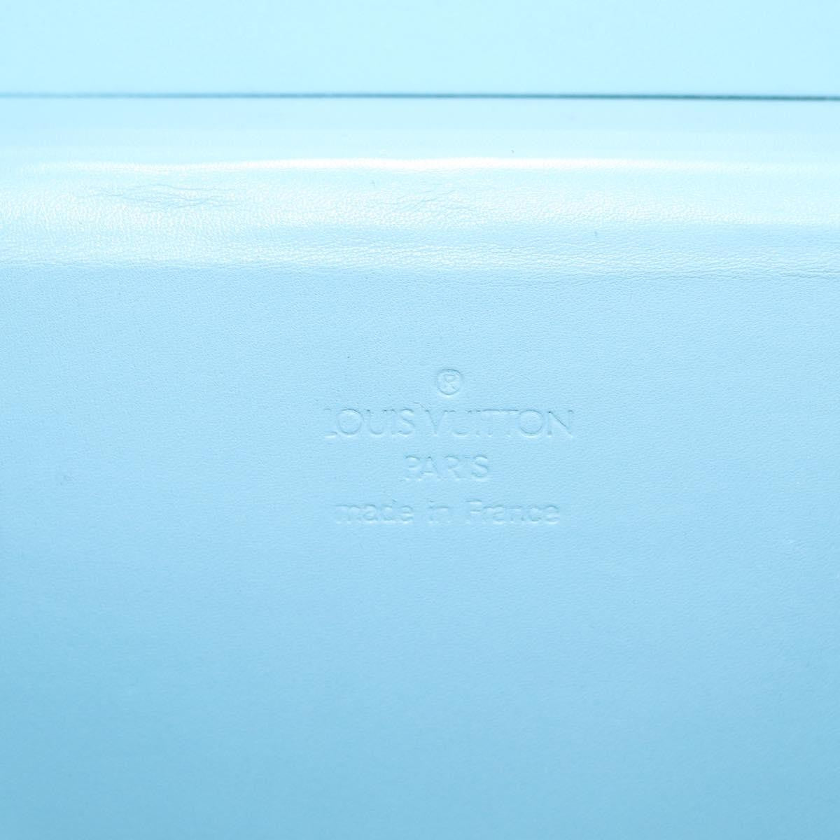 Louis Vuitton Bleecker Box Bag Monogram Vernis Green Patent_Leather Clutche & Pouche Bag (Pre-Owned)