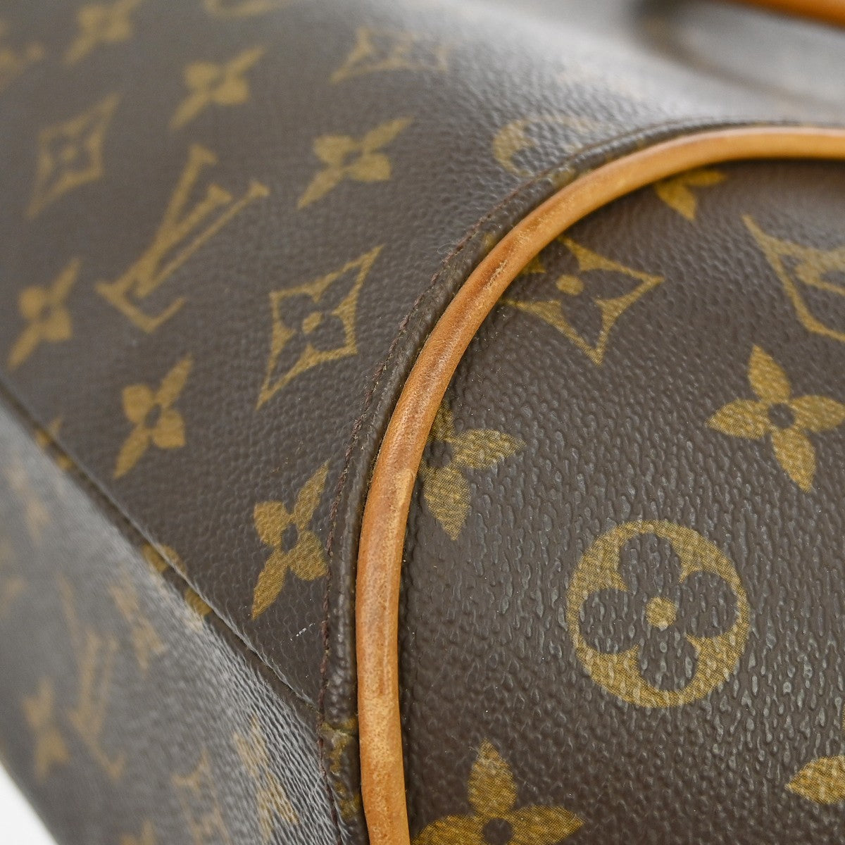 Louis Vuitton Ellipse Bag Monogram Canvas Brown Canvas Handbag (Pre-Owned)