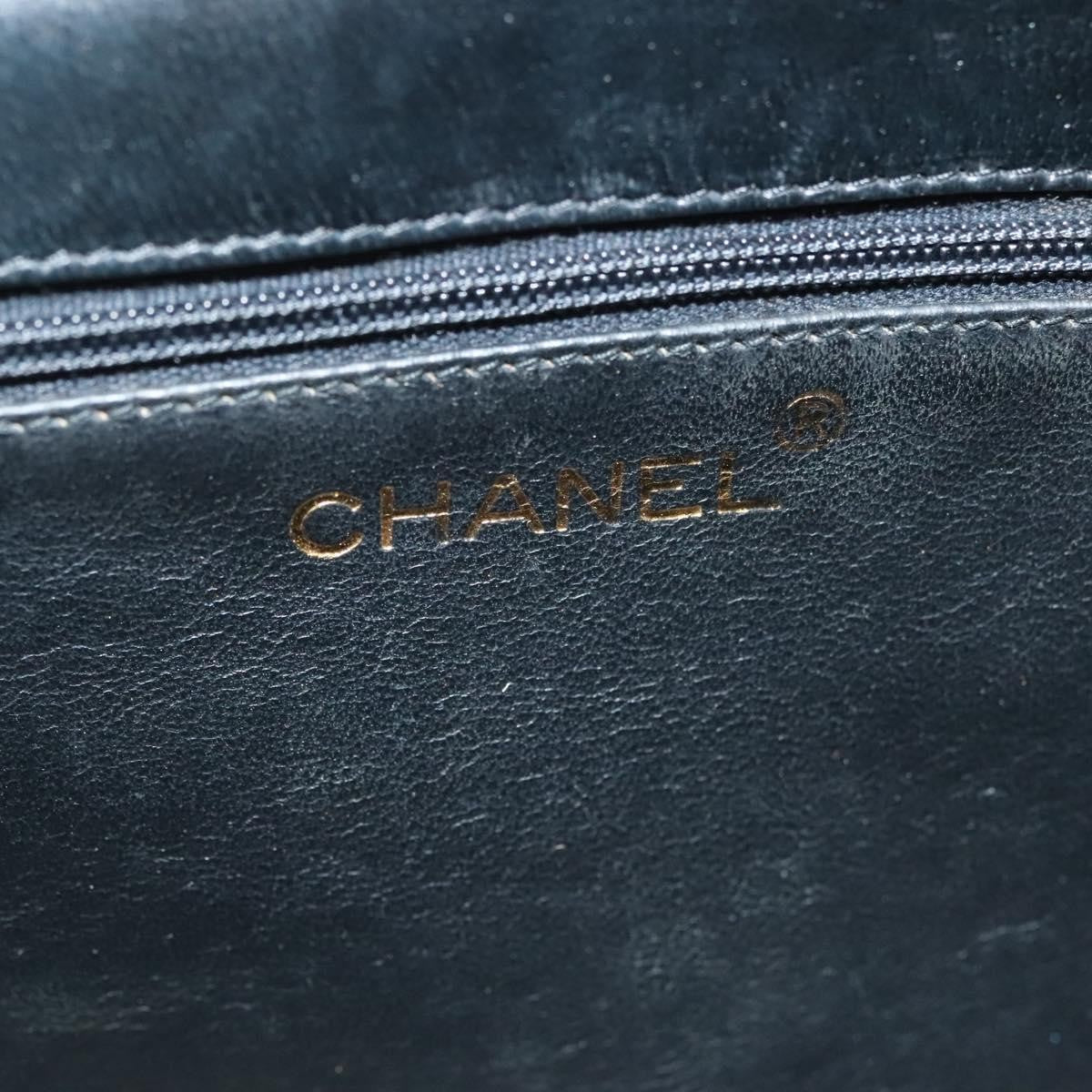 Chanel Cc Envelope Flap Crossbody Patent Leather Black Patent_Leather Clutche & Pouche Bag (Pre-Owned)