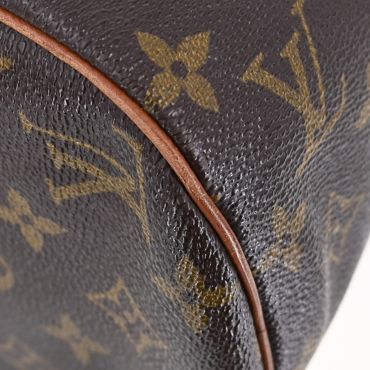 Louis Vuitton Papillon Handbag Monogram Canvas Brown Canvas Handbag (Pre-Owned)