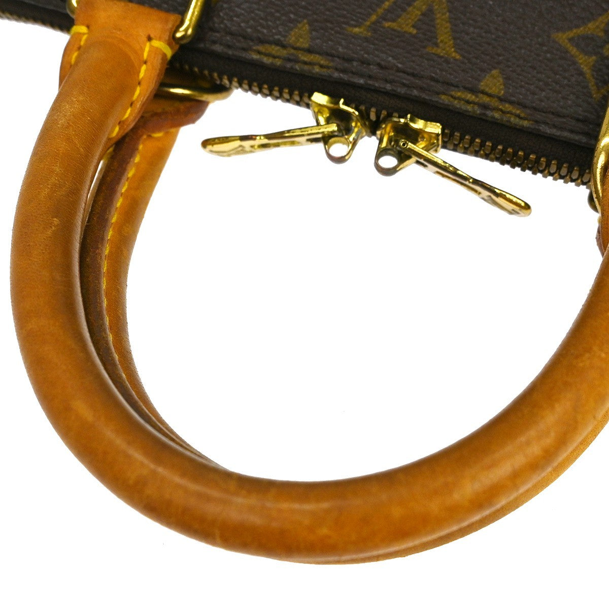 Louis Vuitton Alma Handbag Monogram Canvas Brown Canvas Handbag (Pre-Owned)