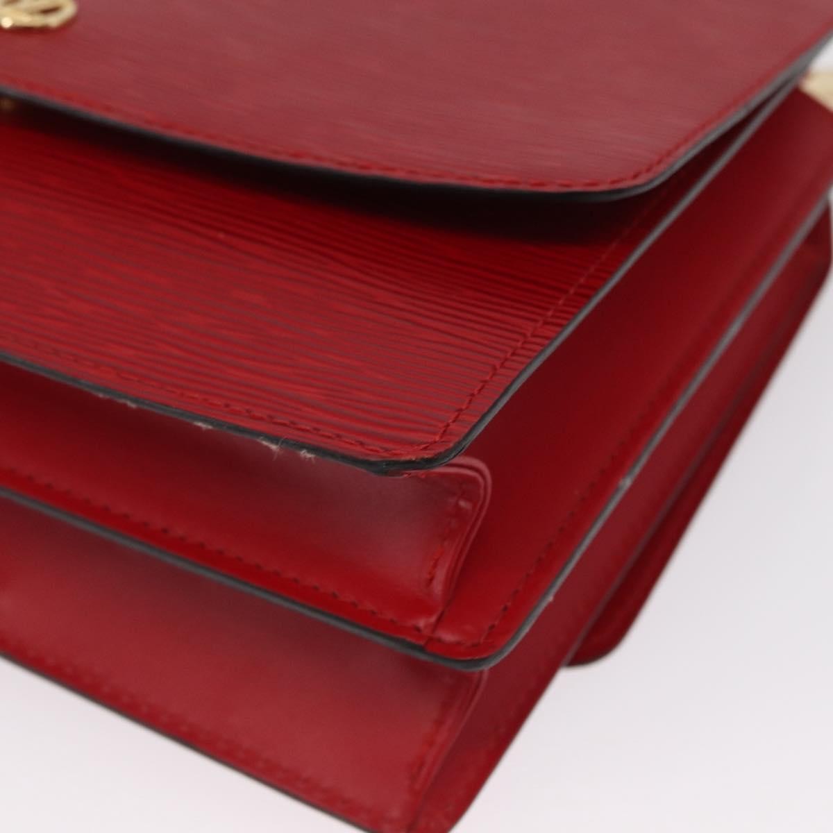 Louis Vuitton Grenelle Shoulder Bag Epi Leather Red Leather Shoulder Bag Bag (Pre-Owned)