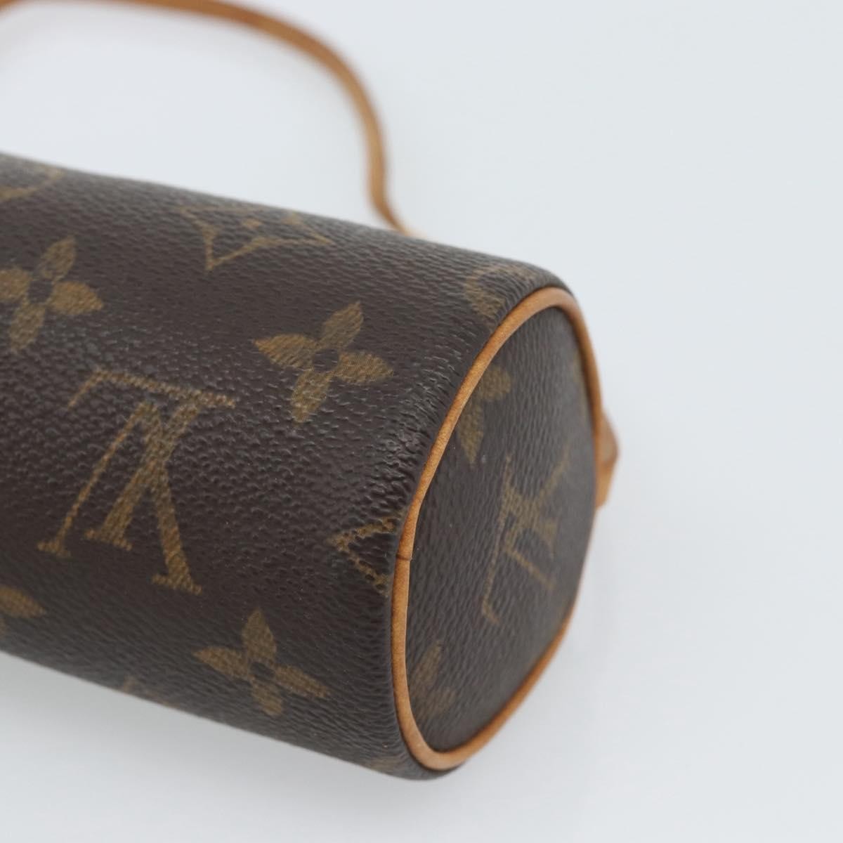Louis Vuitton Papillon Pochette Monogram Canvas Brown Canvas Clutche & Pouche Bag (Pre-Owned)