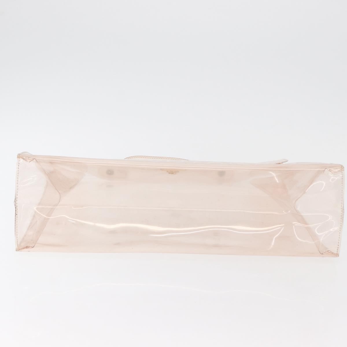 Hermes Kelly Souvenir Bag Vinyl Clear Plastic Handbag (Pre-Owned)