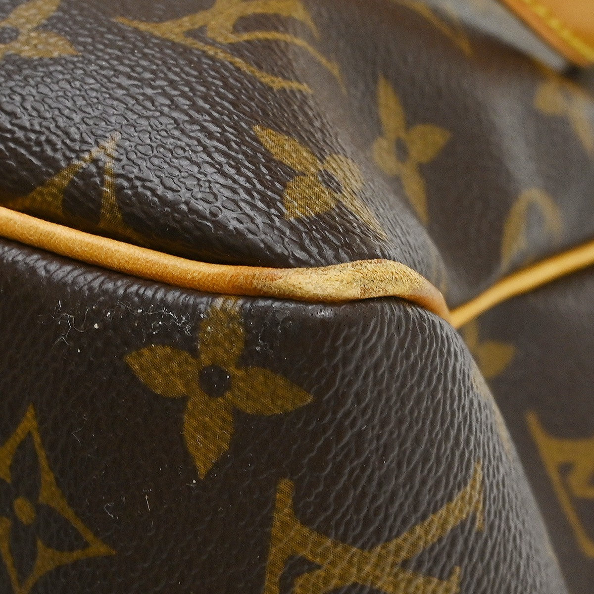 Louis Vuitton Batignolles Handbag Monogram Canvas Brown Canvas Tote Bag Bag (Pre-Owned)