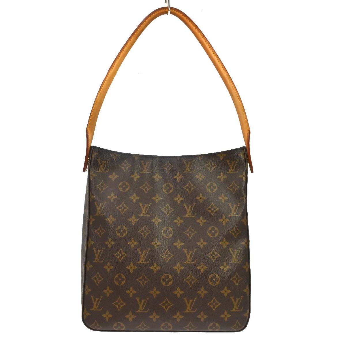 Louis Vuitton Monogram Looping Handbag Monogram Canvas Brown Canvas Shoulder Bag Bag (Pre-Owned)