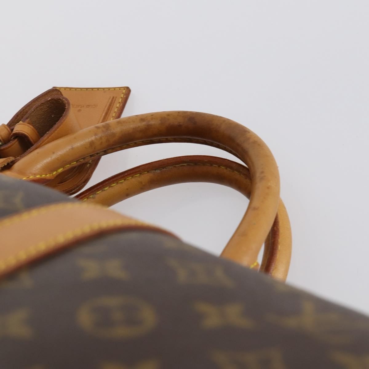 Louis Vuitton Keepall Bandouliere Bag Monogram Canvas Brown Canvas Travel Bag Bag (Pre-Owned)