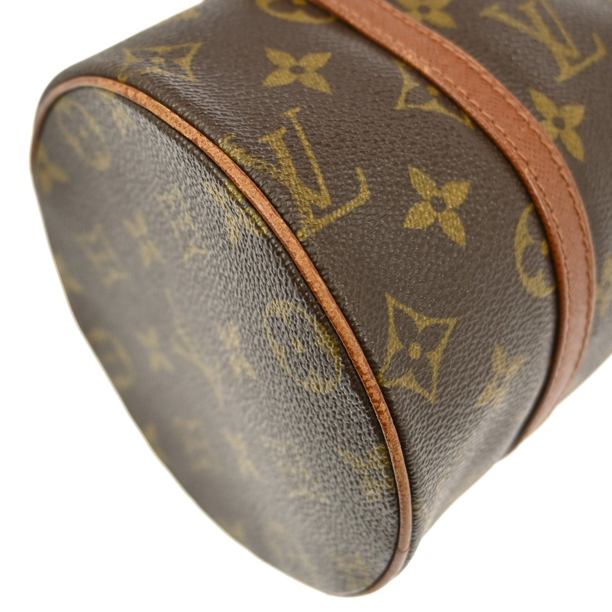 Louis Vuitton Papillon Handbag Monogram Canvas Brown Canvas Handbag (Pre-Owned)
