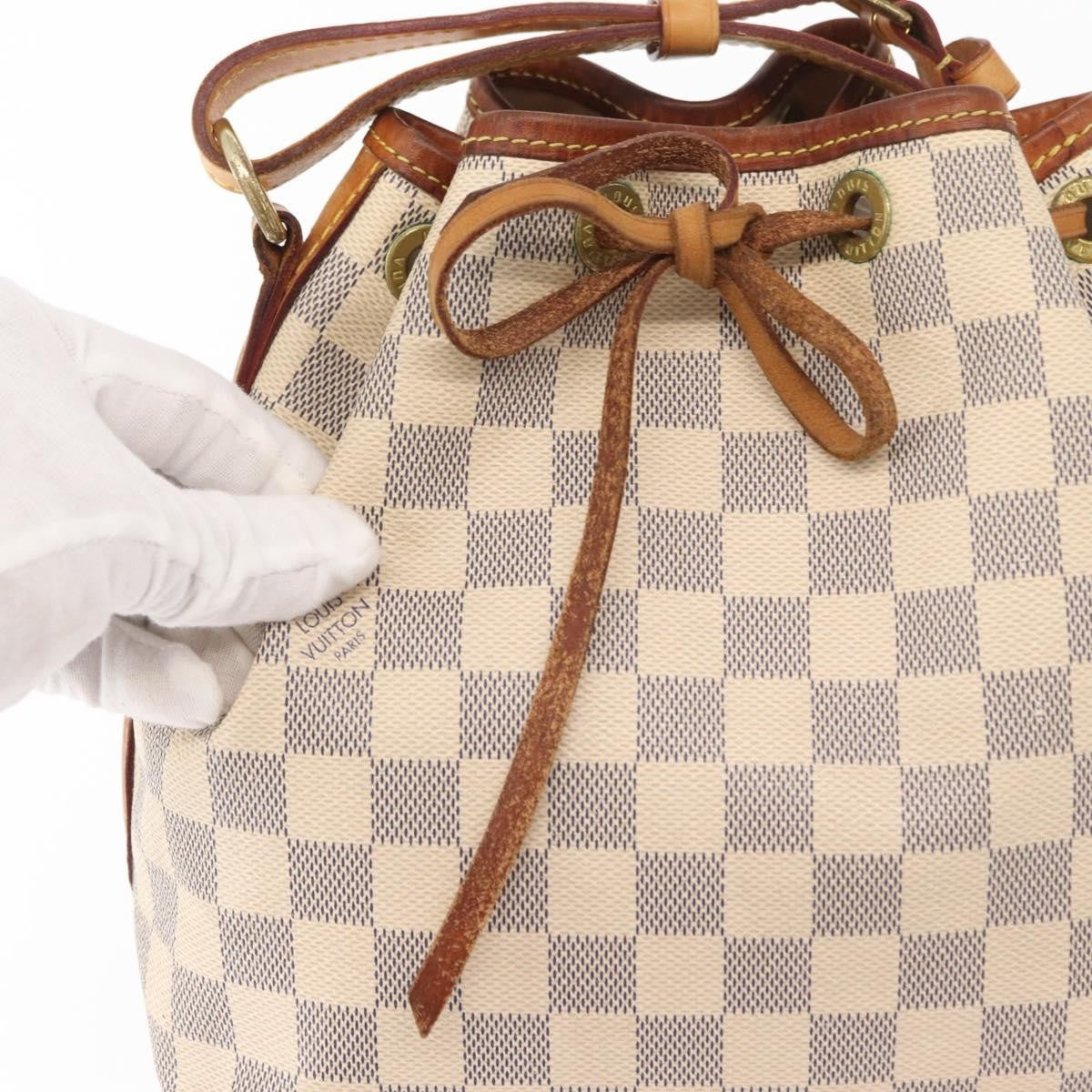 Louis Vuitton Noe Handbag Damier Multicolour Canvas Shoulder Bag Bag (Pre-Owned)