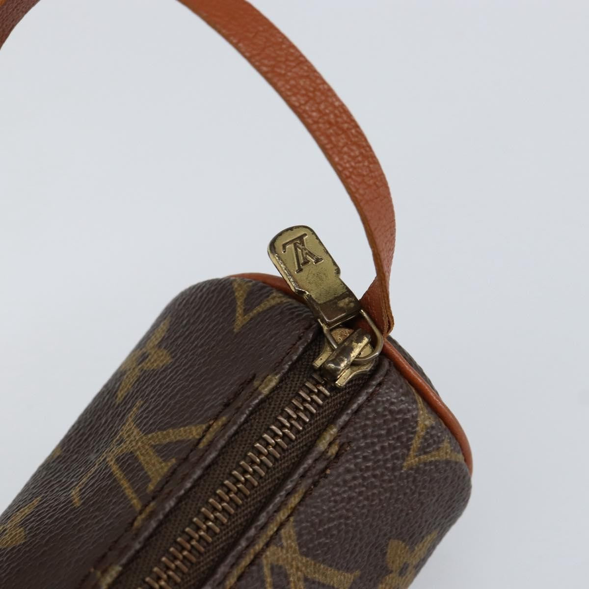 Louis Vuitton Papillon Pochette Monogram Canvas Brown Canvas Clutche & Pouche Bag (Pre-Owned)