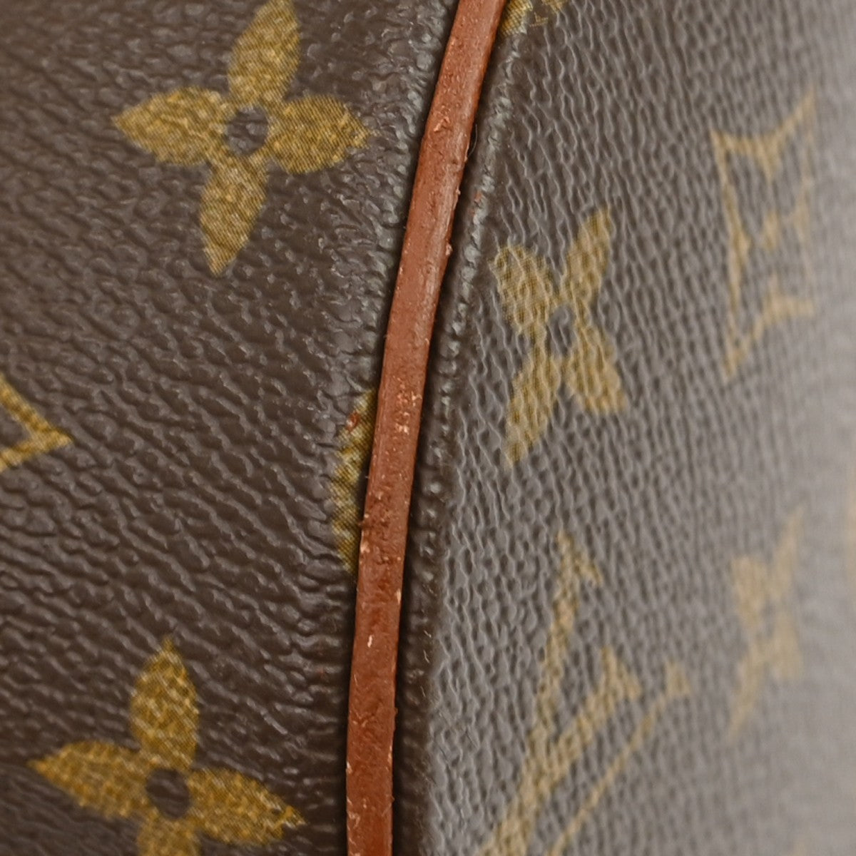 Louis Vuitton Papillon Handbag Monogram Canvas Brown Canvas Handbag (Pre-Owned)