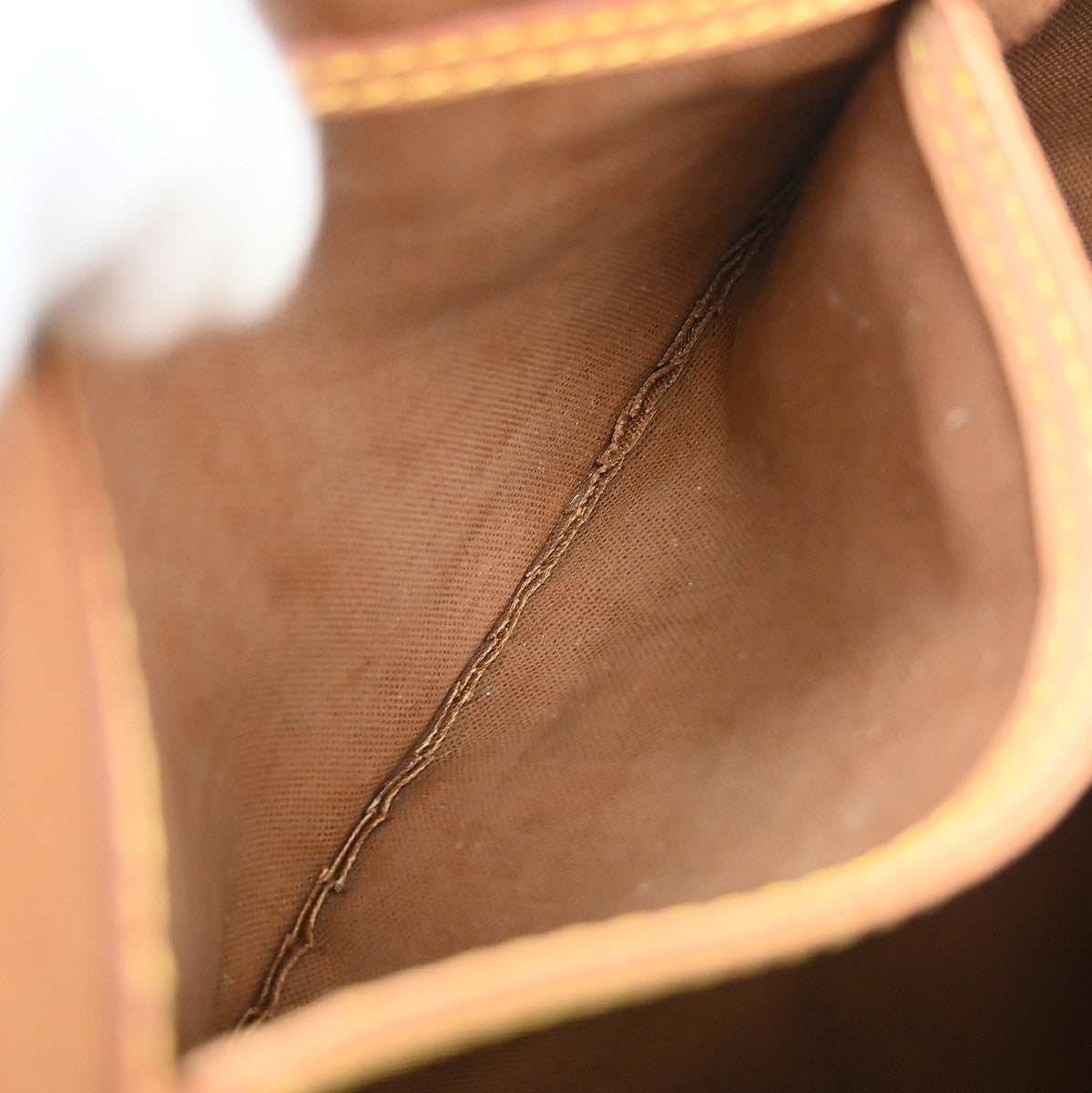 Louis Vuitton Speedy Handbag Monogram Canvas Brown Canvas Handbag (Pre-Owned)