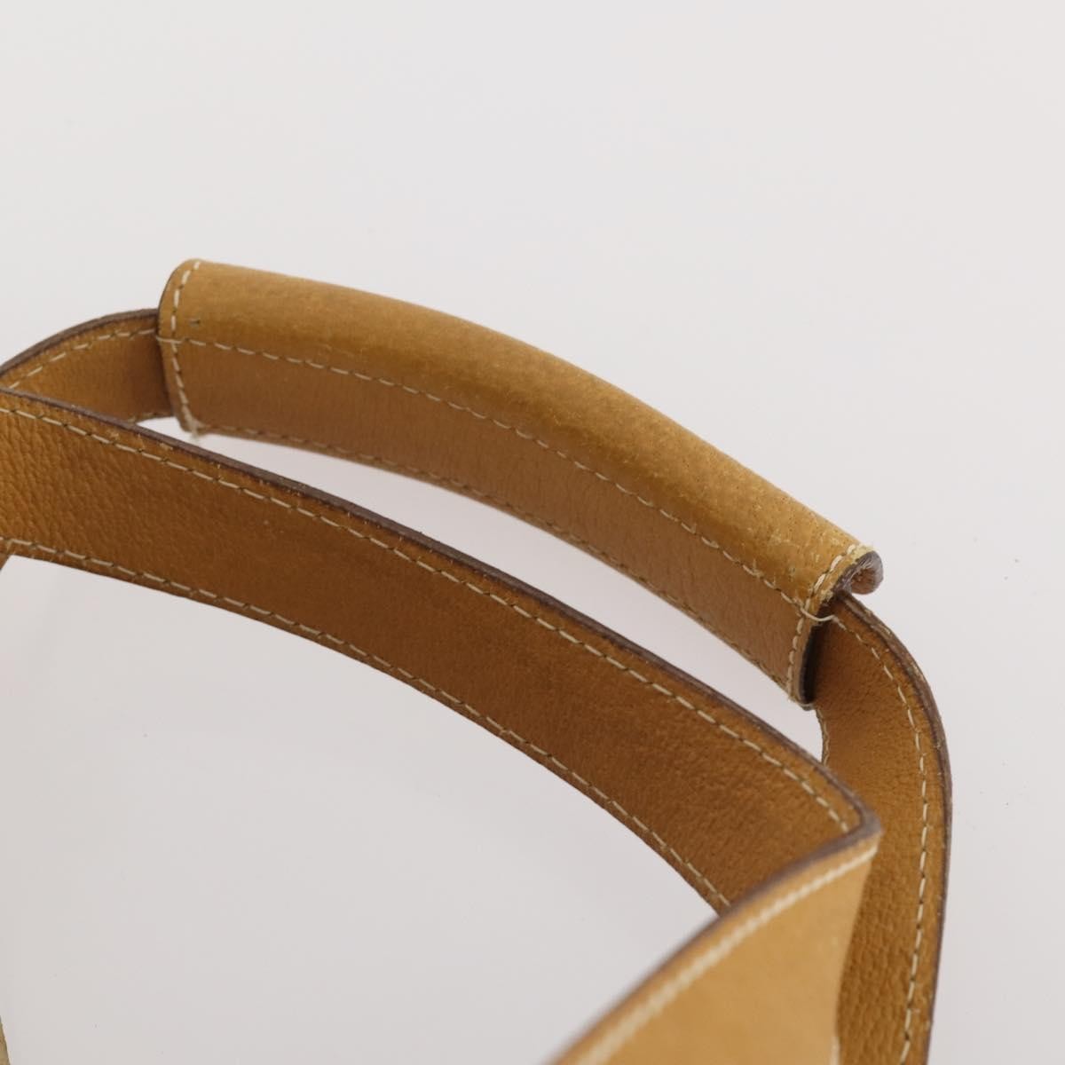 Gucci Vintage Travel Bag Gg Canvas Beige Pvc Travel Bag Bag (Pre-Owned)