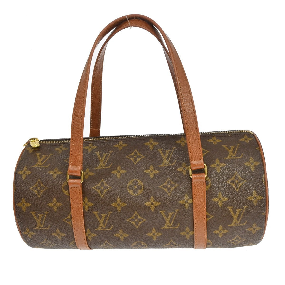 Louis Vuitton Papillon Handbag Monogram Canvas Brown Canvas Handbag (Pre-Owned)