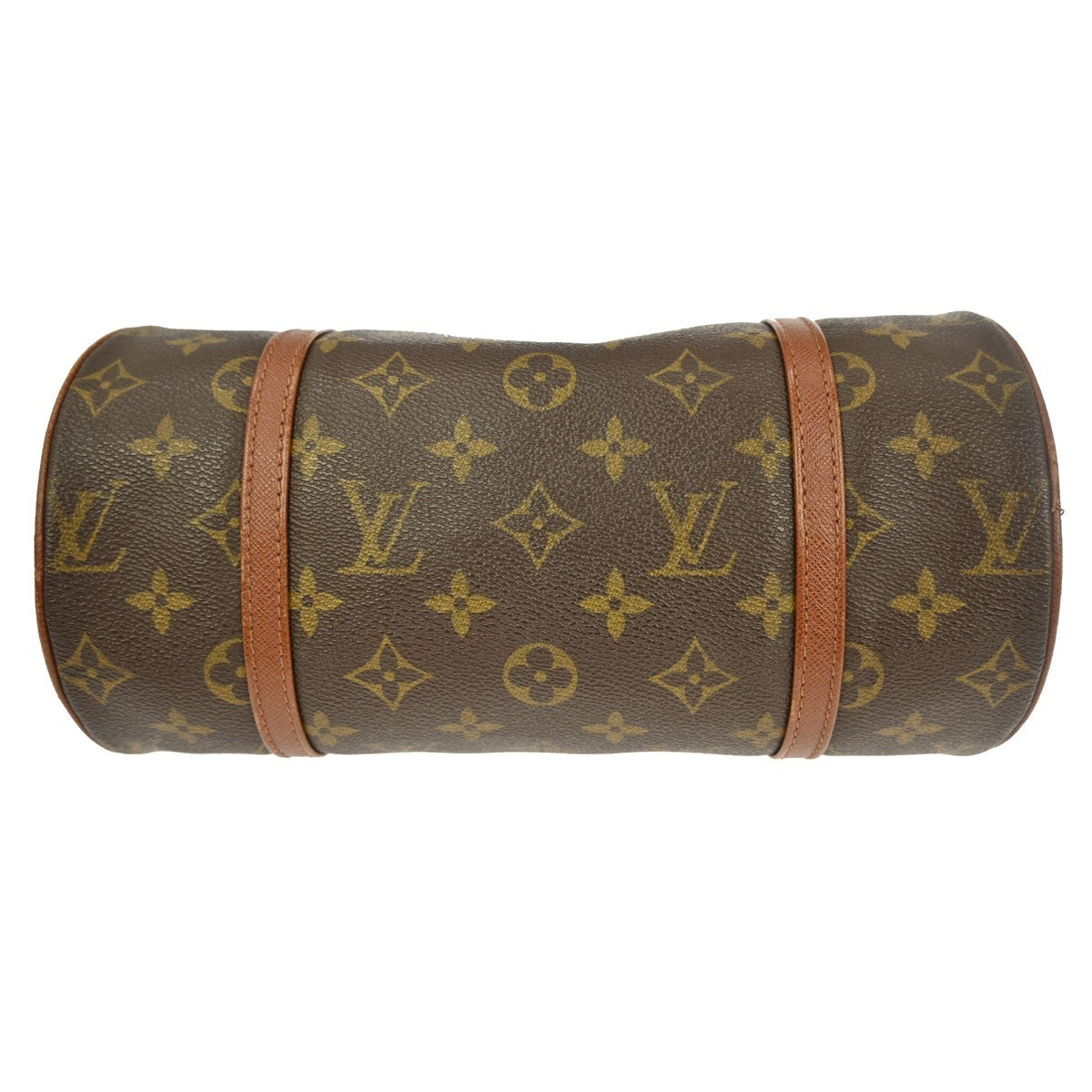 Louis Vuitton Papillon Handbag Monogram Canvas Brown Canvas Handbag (Pre-Owned)