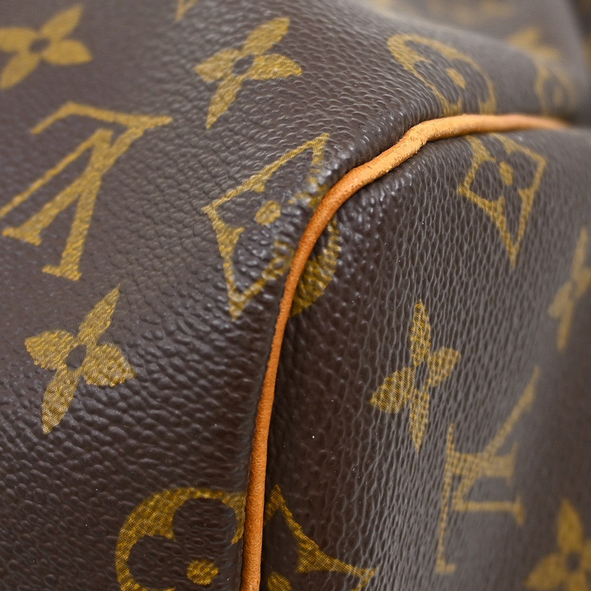 Louis Vuitton Keepall Bag Monogram Canvas Brown Canvas Travel Bag Bag (Pre-Owned)