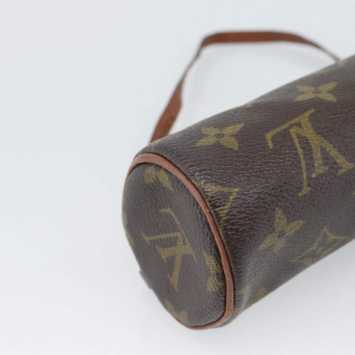 Louis Vuitton Papillon Pochette Monogram Canvas Brown Canvas Clutche & Pouche Bag (Pre-Owned)