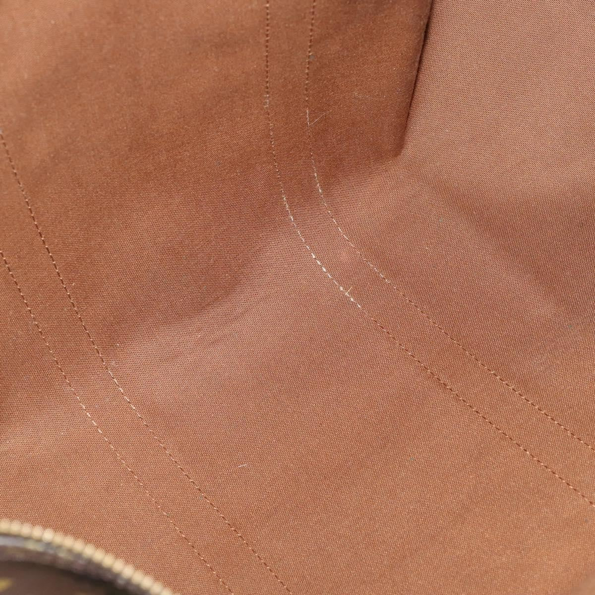 Louis Vuitton Keepall Bag Monogram Canvas Brown Canvas Travel Bag Bag (Pre-Owned)