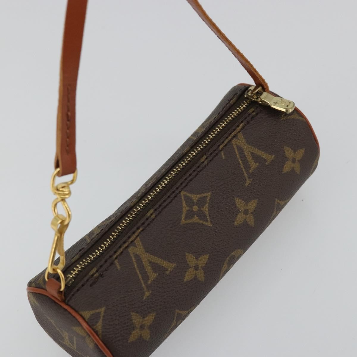 Louis Vuitton Papillon Pochette Monogram Canvas Brown Canvas Clutche & Pouche Bag (Pre-Owned)