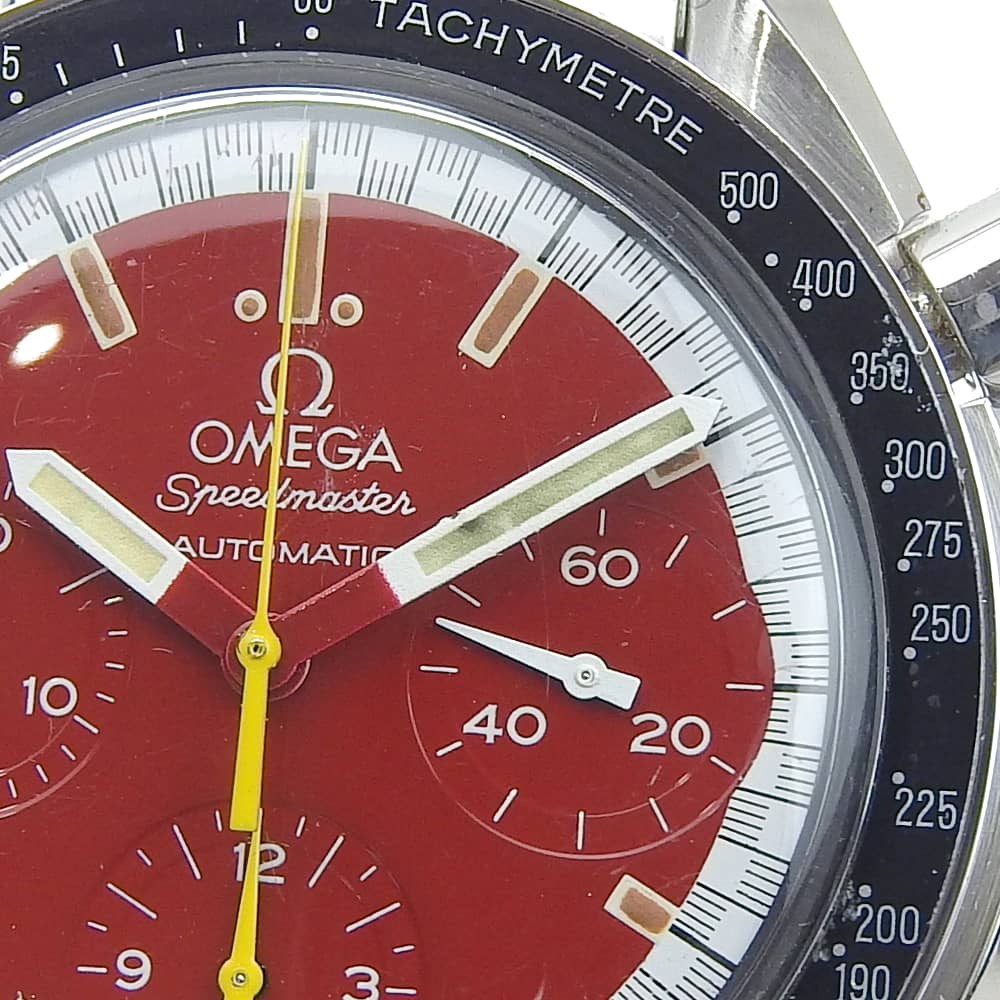Omega Speedmaster Michael Schumacher Chronograph Automatic Watch Stainless Steel Watch (Pre-Owned)