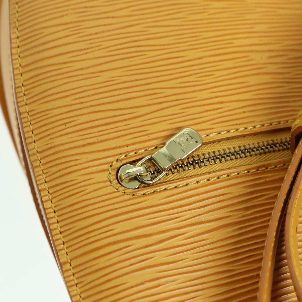 Louis Vuitton Mabillon Backpack Epi Leather Yellow Leather Backpack Bag (Pre-Owned)