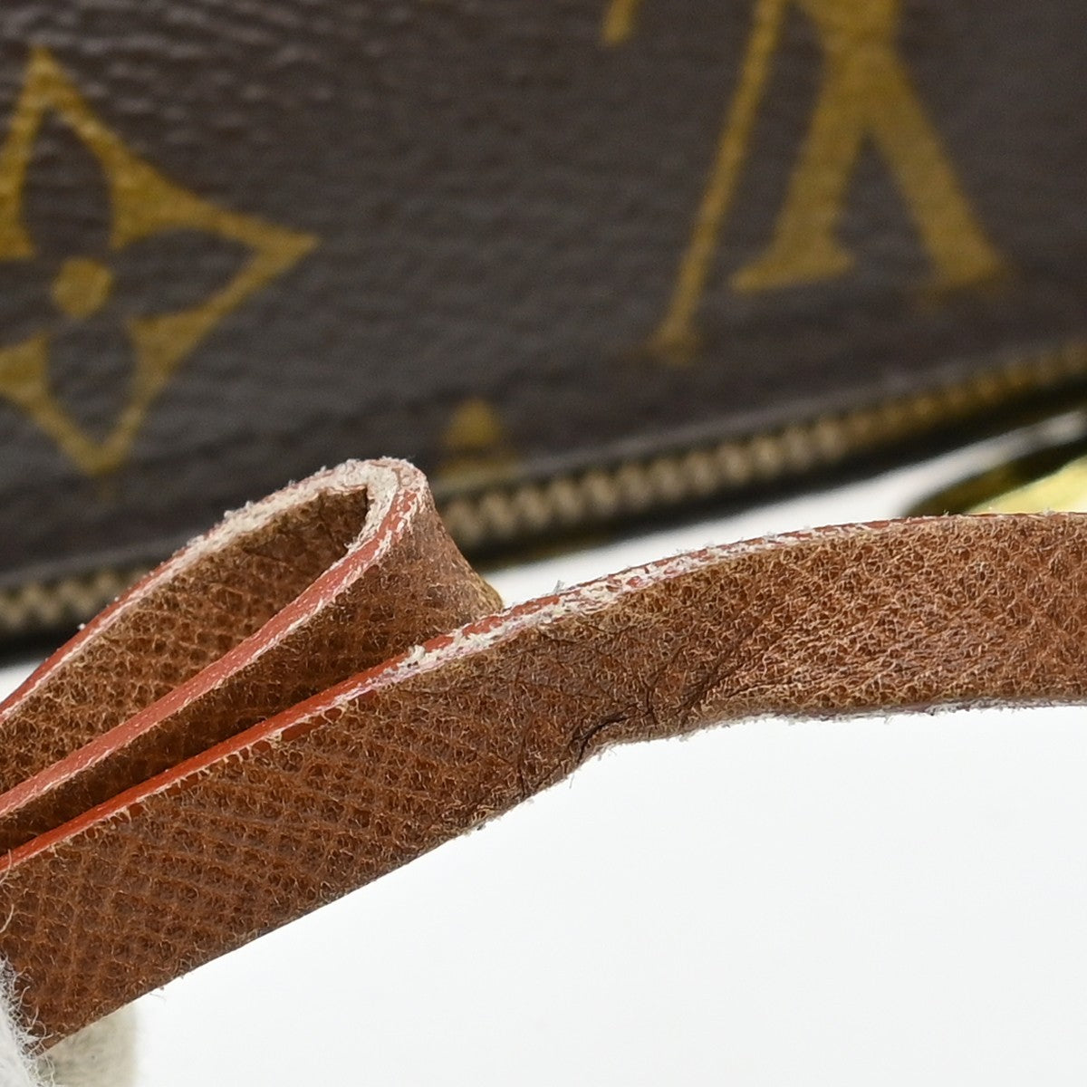 Louis Vuitton Papillon Pochette Monogram Canvas Brown Canvas Clutche & Pouche Bag (Pre-Owned)