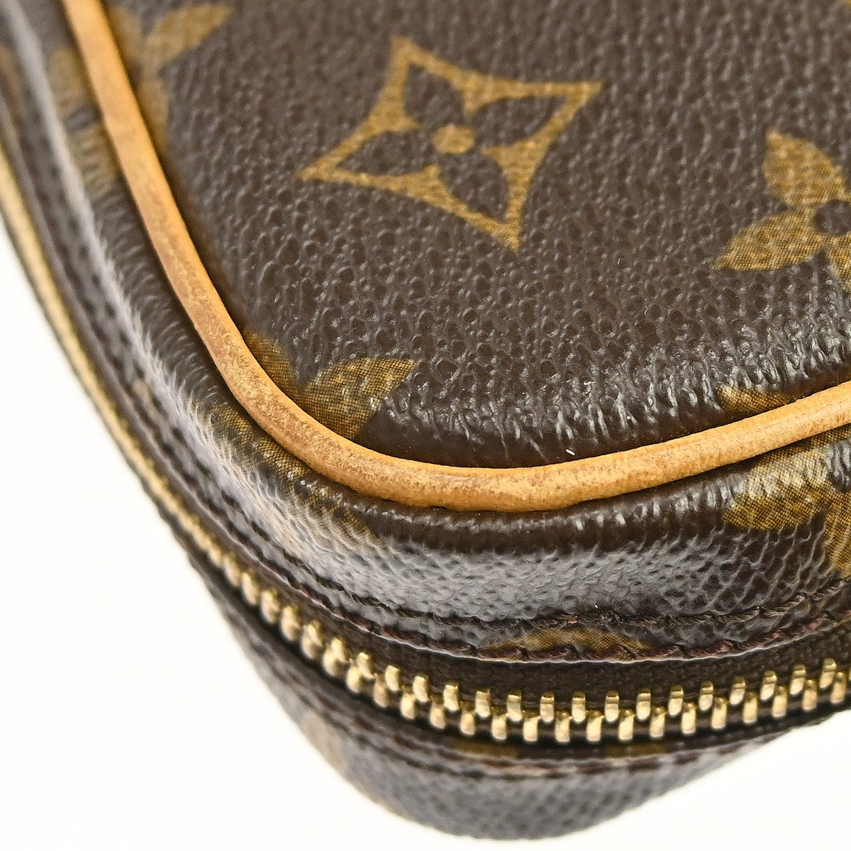 Louis Vuitton Pochette Marly Bandouliere Bag Monogram Canvas Brown Canvas Shoulder Bag Bag (Pre-Owned)