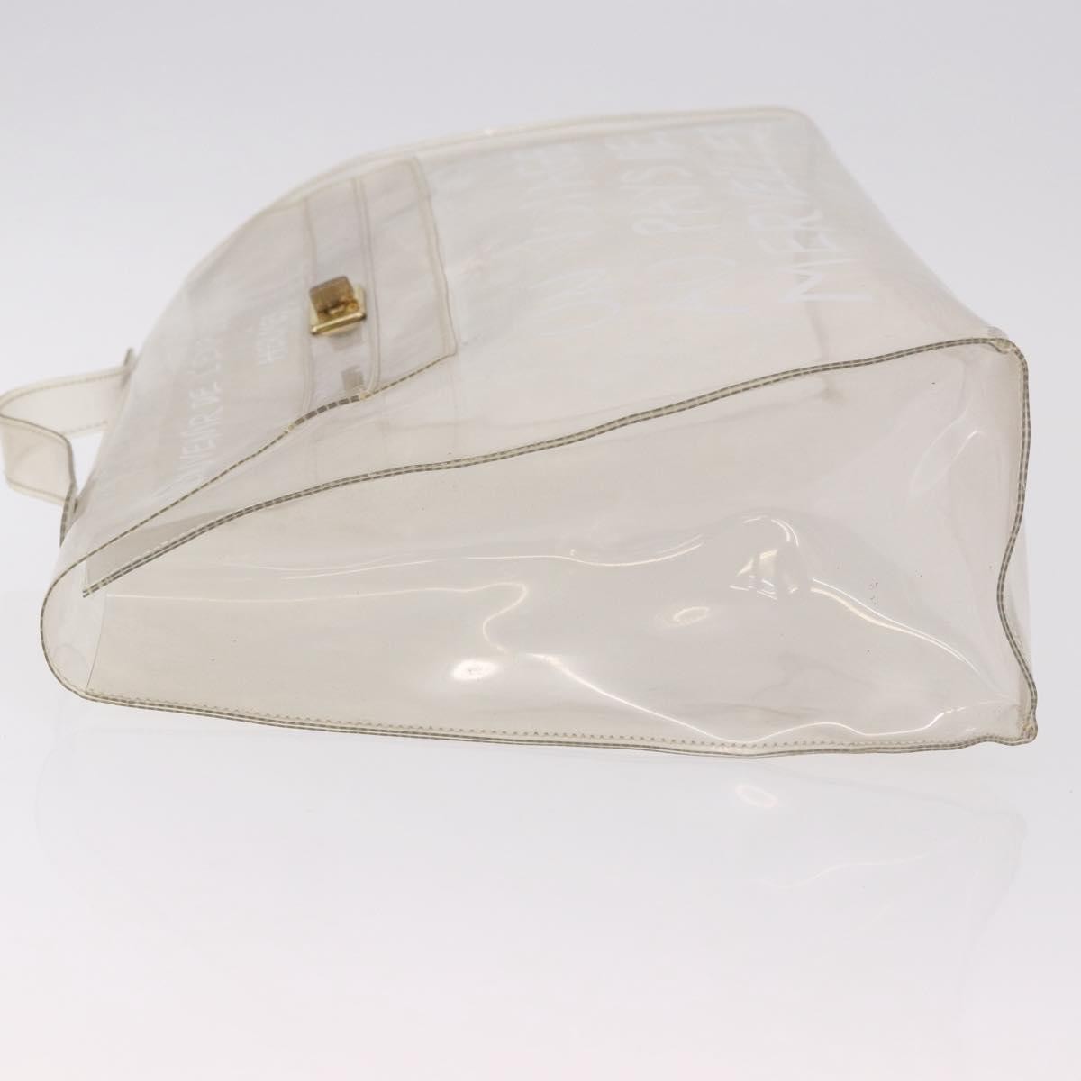 Hermes Kelly Handbag Vinyl Clear Plastic Handbag (Pre-Owned)
