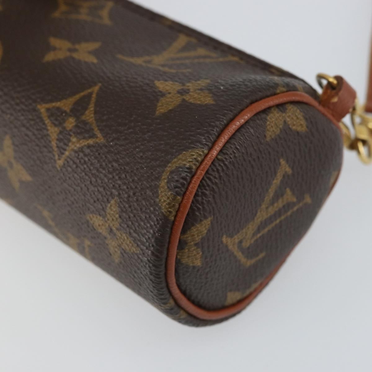 Louis Vuitton Papillon Pochette Monogram Canvas Brown Canvas Clutche & Pouche Bag (Pre-Owned)