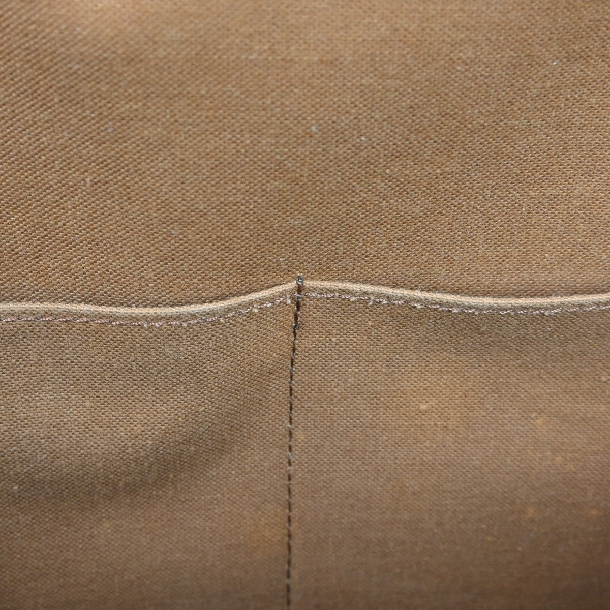 Louis Vuitton Saumur Handbag Monogram Canvas Brown Canvas Shoulder Bag Bag (Pre-Owned)