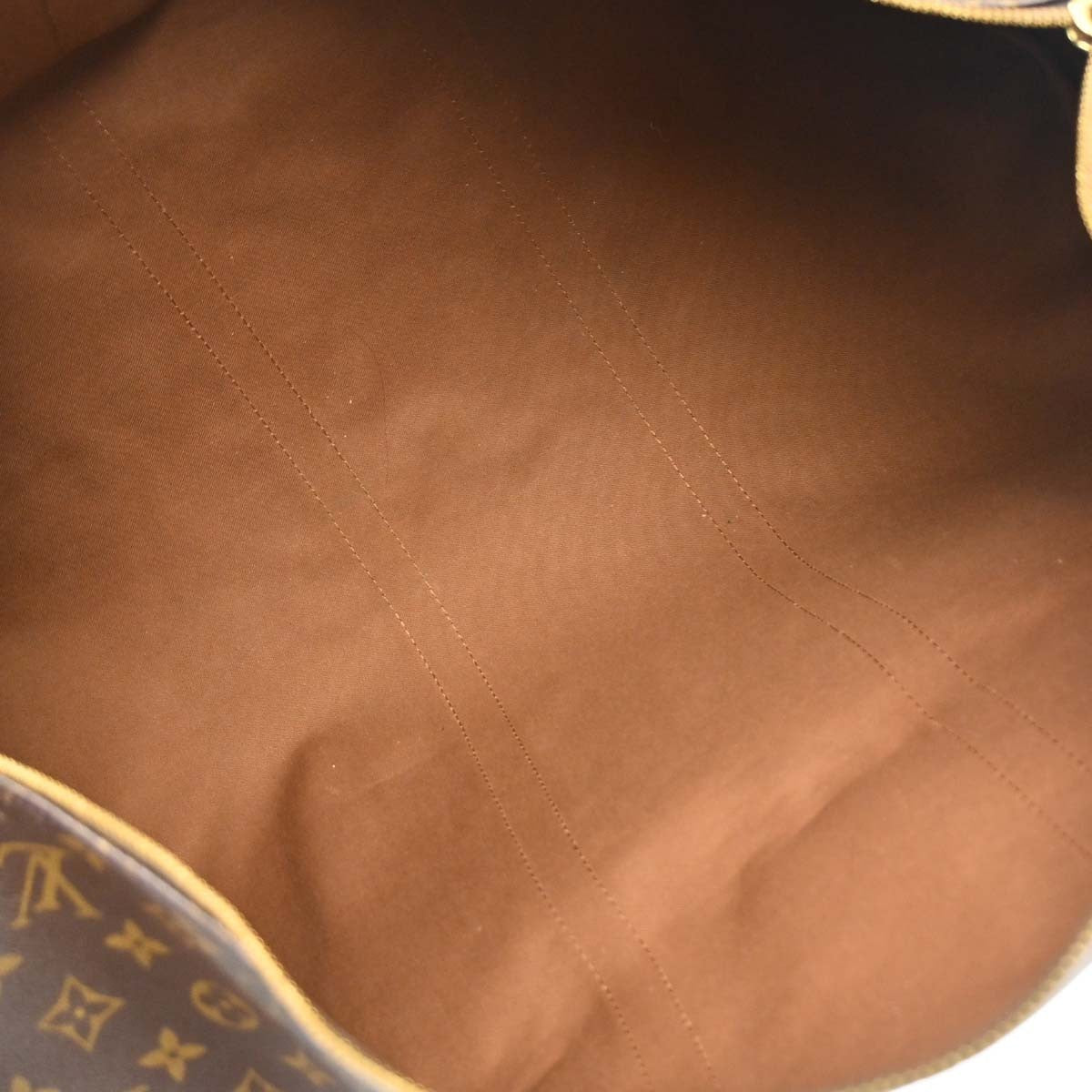 Louis Vuitton Keepall Bag Monogram Canvas Brown Canvas Travel Bag Bag (Pre-Owned)