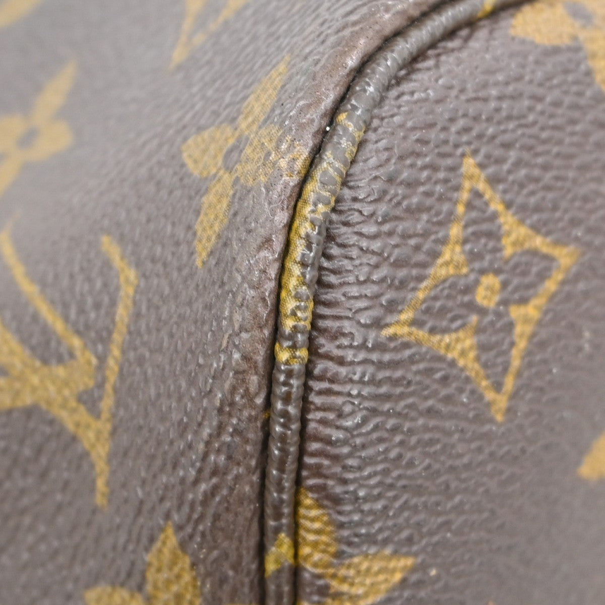 Louis Vuitton Neverfull Bandouliere Inside Out Monogram Canvas With Leather Brown Canvas Tote Bag Bag (Pre-Owned)
