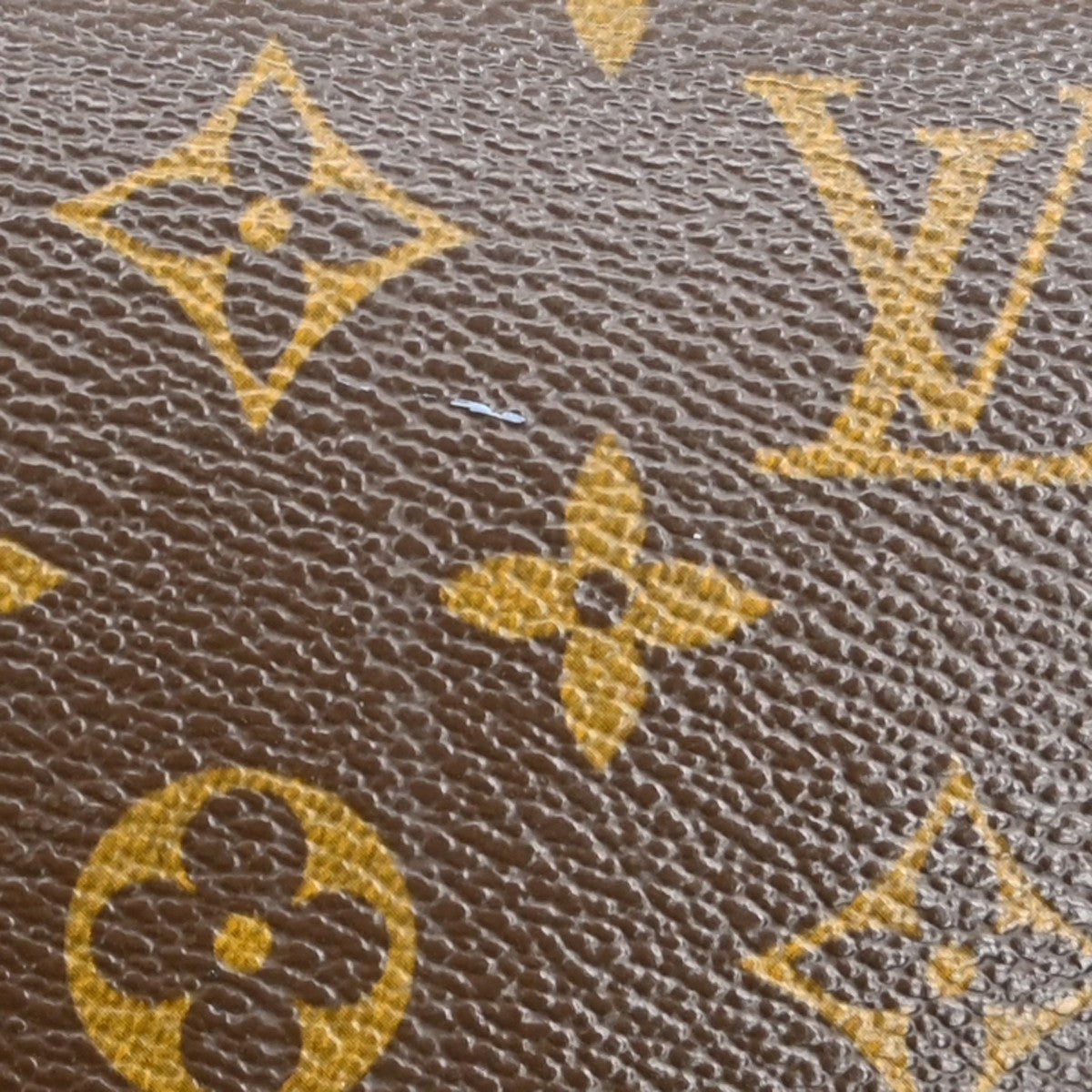 Louis Vuitton Reporter Bag Monogram Canvas Brown Canvas Shoulder Bag Bag (Pre-Owned)