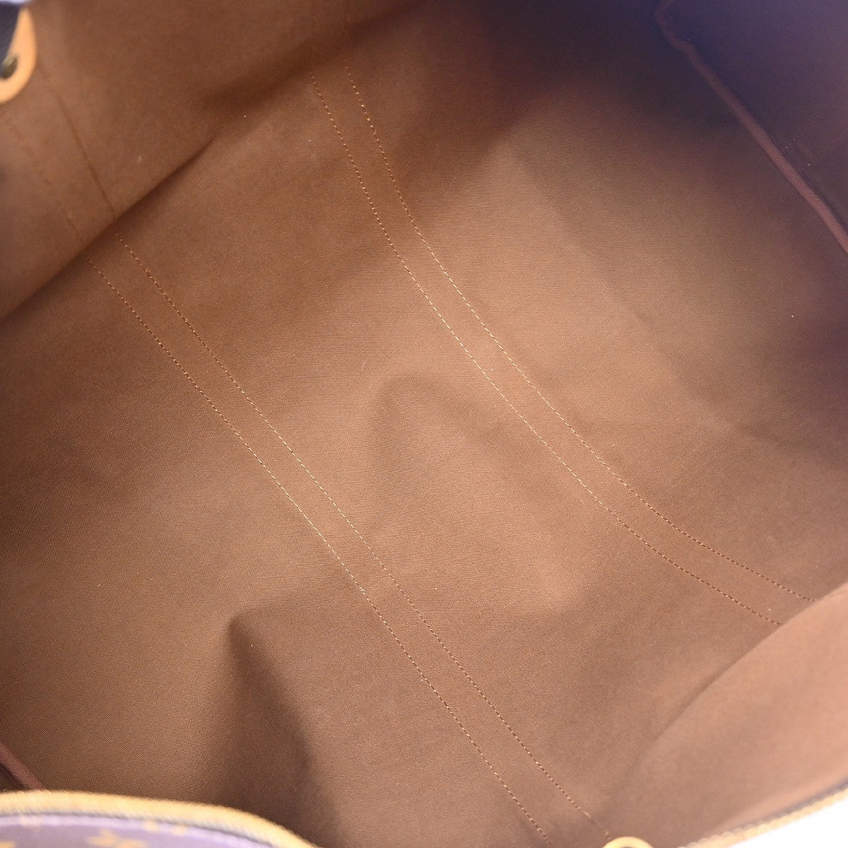 Louis Vuitton Keepall Bandouliere Bag Monogram Canvas Brown Canvas Travel Bag Bag (Pre-Owned)