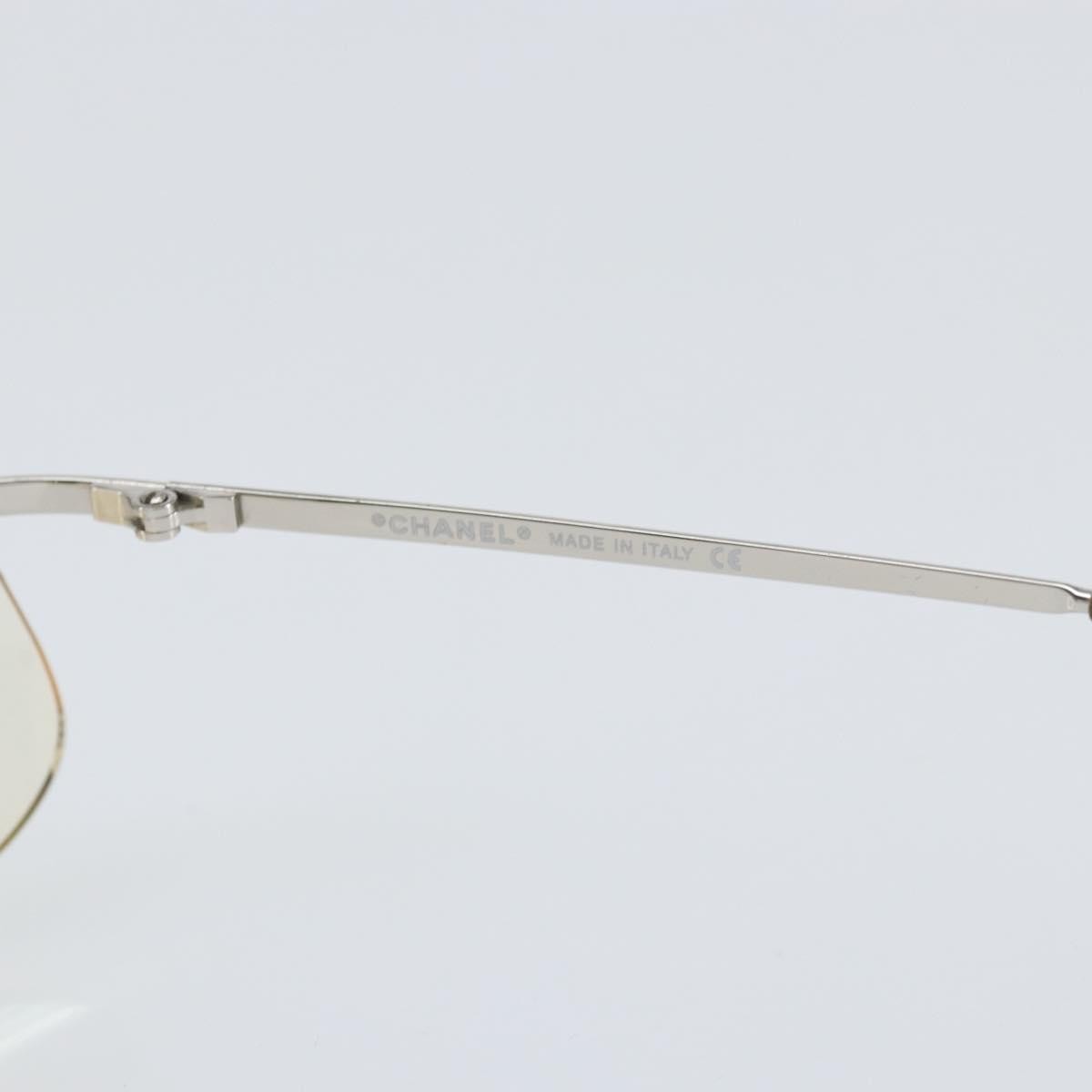 Chanel Logo Cc Sunglasses Metal Silver Metal Sunglasse Accessory (Pre-Owned)