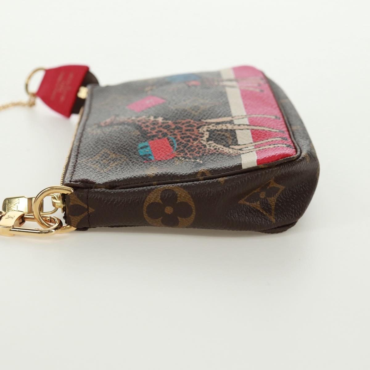 Louis Vuitton Pochette Accessoires Limited Edition Christmas Animation Monogram Canvas Multicolour Canvas Clutche & Pouche Bag (Pre-Owned)