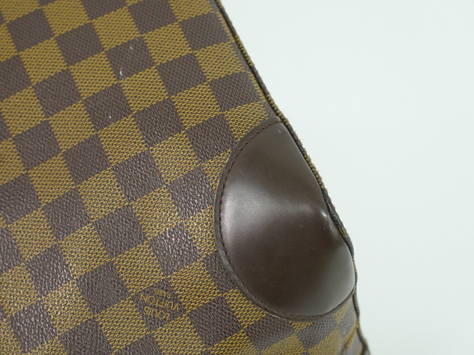 Louis Vuitton Hampstead Handbag Damier Brown Canvas Shoulder Bag Bag (Pre-Owned)