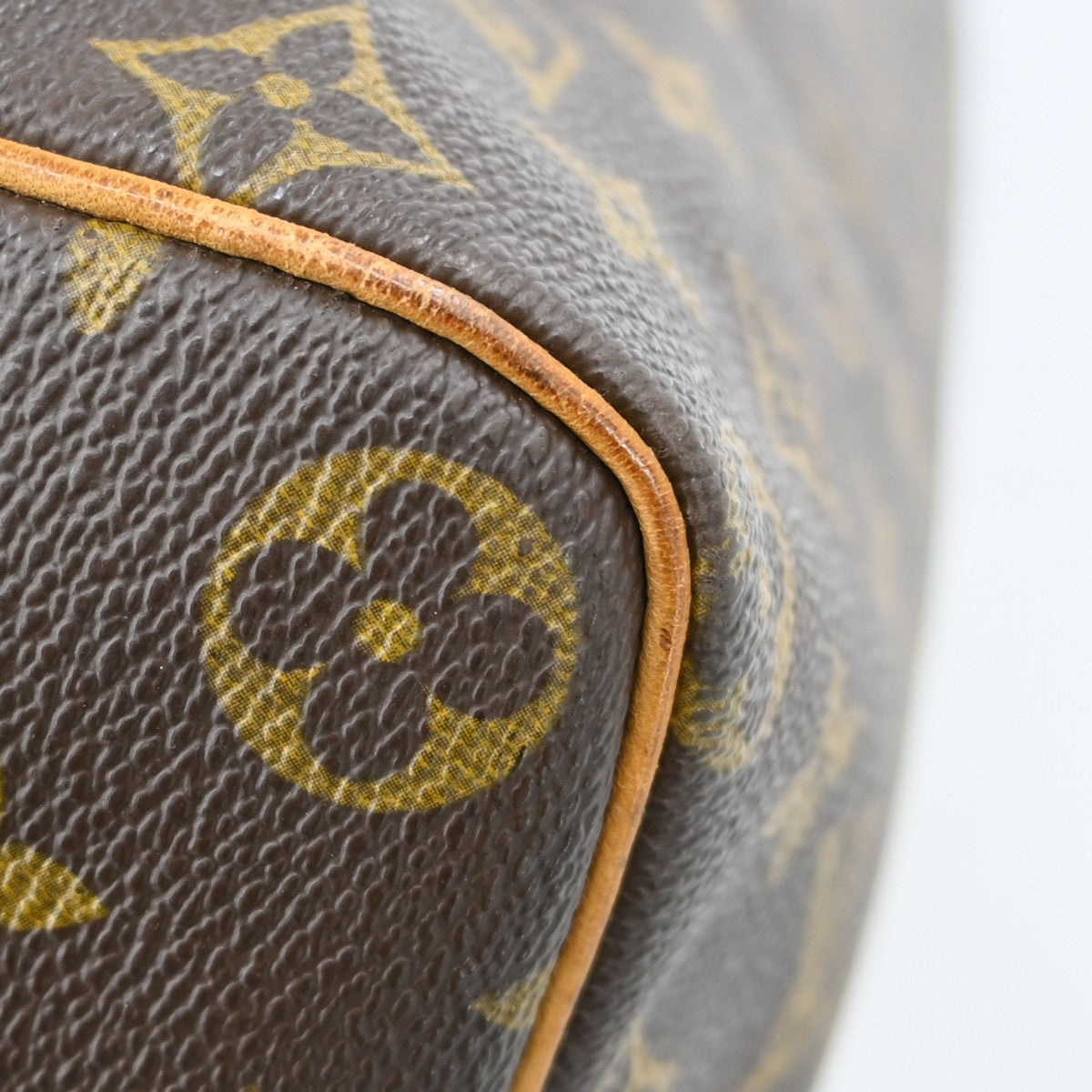 Louis Vuitton Speedy Handbag Monogram Canvas Brown Canvas Handbag (Pre-Owned)