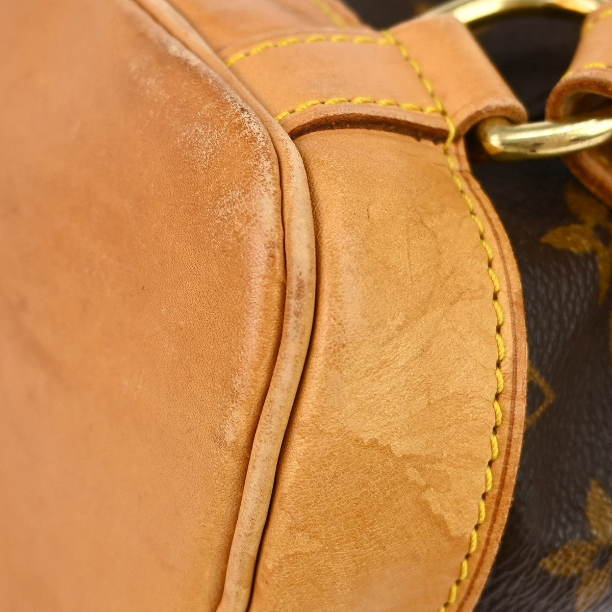 Louis Vuitton Vintage Montsouris Backpack Monogram Canvas Brown Canvas Backpack Bag (Pre-Owned)