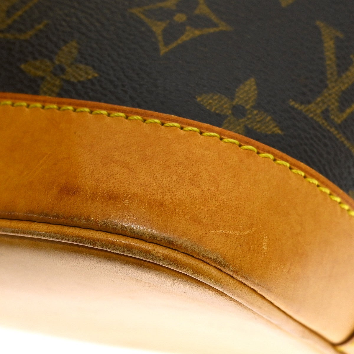 Louis Vuitton Alma Handbag Monogram Canvas Brown Canvas Handbag (Pre-Owned)
