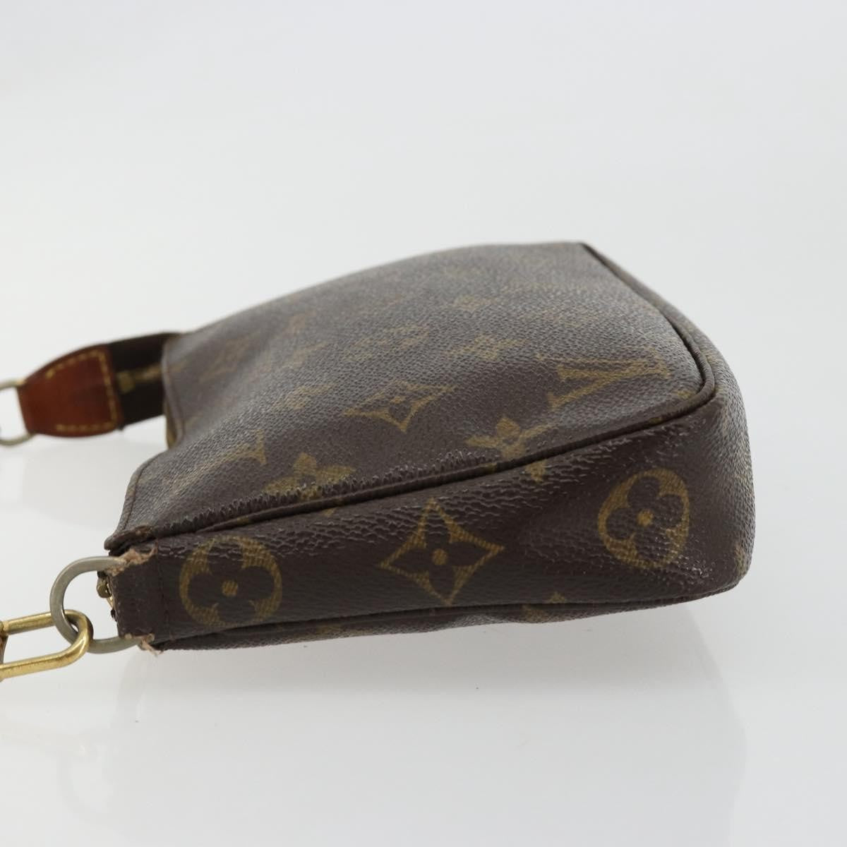 Louis Vuitton Pochette Accessoires Nm Monogram Canvas Brown Canvas Clutche & Pouche Bag (Pre-Owned)