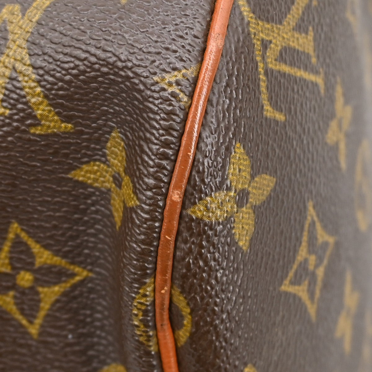 Louis Vuitton Papillon Handbag Monogram Canvas Brown Canvas Handbag (Pre-Owned)