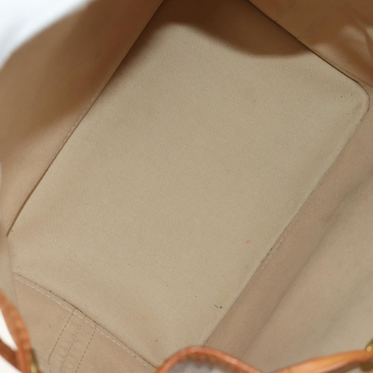 Louis Vuitton Noe Handbag Damier White Canvas Shoulder Bag Bag (Pre-Owned)