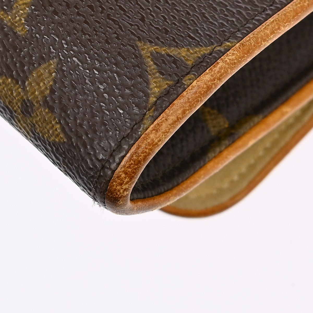 Louis Vuitton Twin Handbag Monogram Canvas Brown Canvas Clutche & Pouche Bag (Pre-Owned)