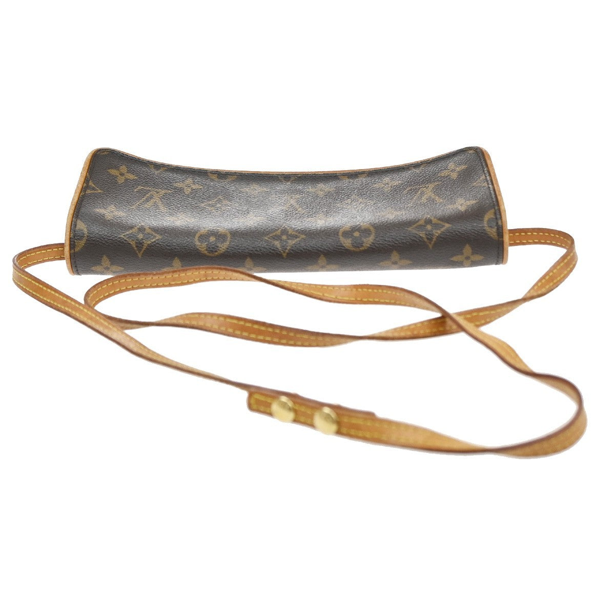 Louis Vuitton Twin Handbag Monogram Canvas Brown Canvas Clutche & Pouche Bag (Pre-Owned)