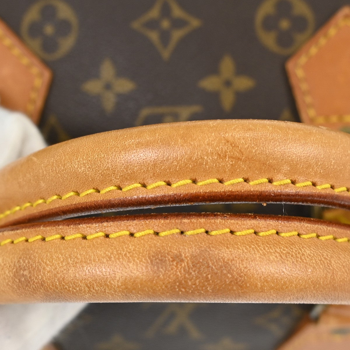 Louis Vuitton Speedy Handbag Monogram Canvas Brown Canvas Handbag (Pre-Owned)