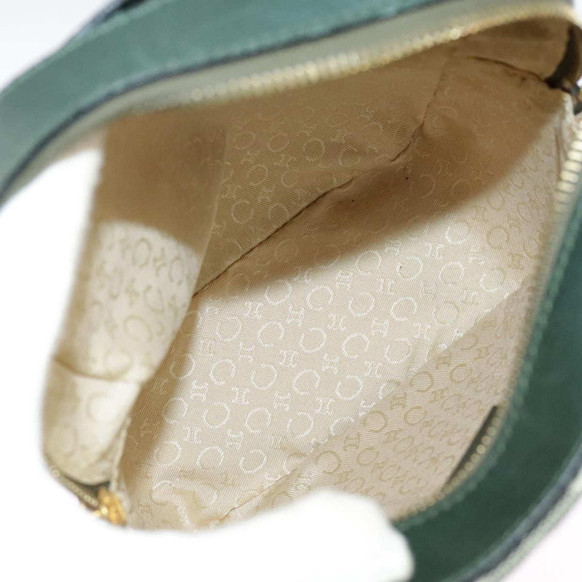 Celine C Macadam Handbag Canvas Gray Canvas Handbag (Pre-Owned)