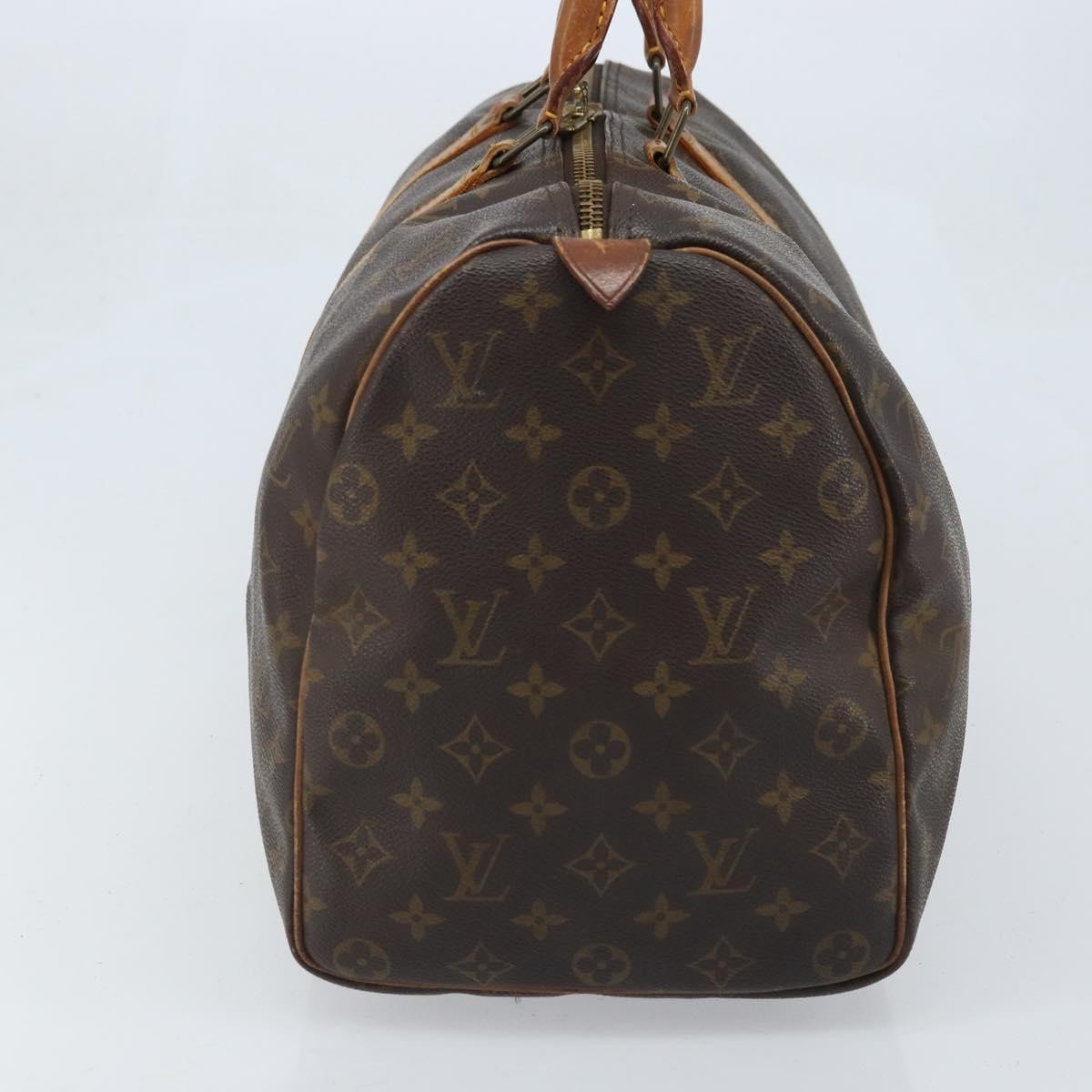 Louis Vuitton Keepall Bag Monogram Canvas Brown Canvas Travel Bag Bag (Pre-Owned)