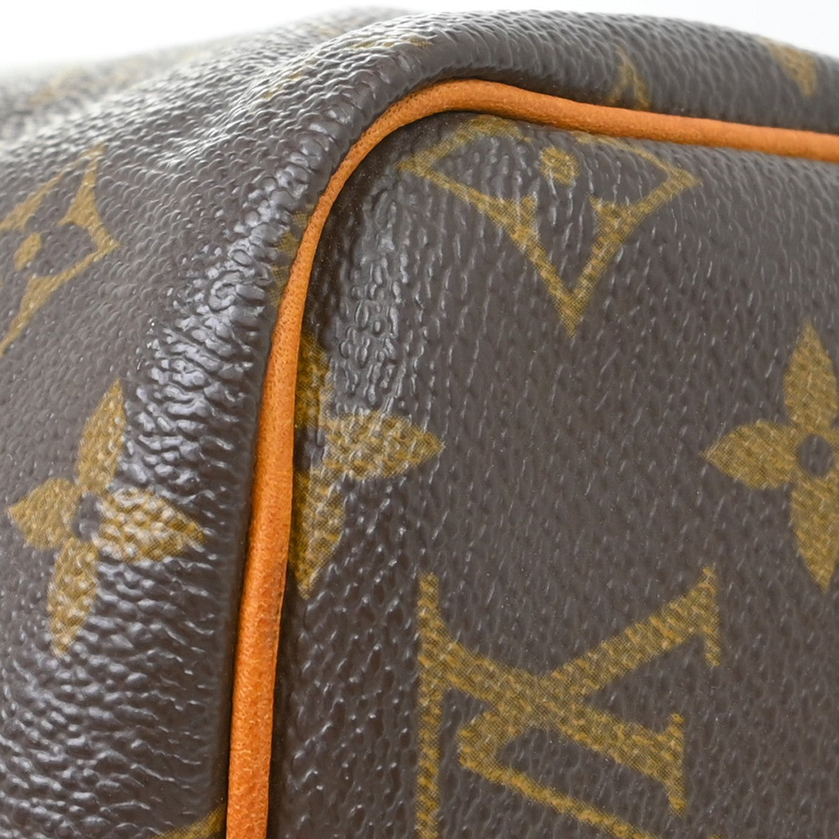 Louis Vuitton Speedy Handbag Monogram Canvas Brown Canvas Handbag (Pre-Owned)