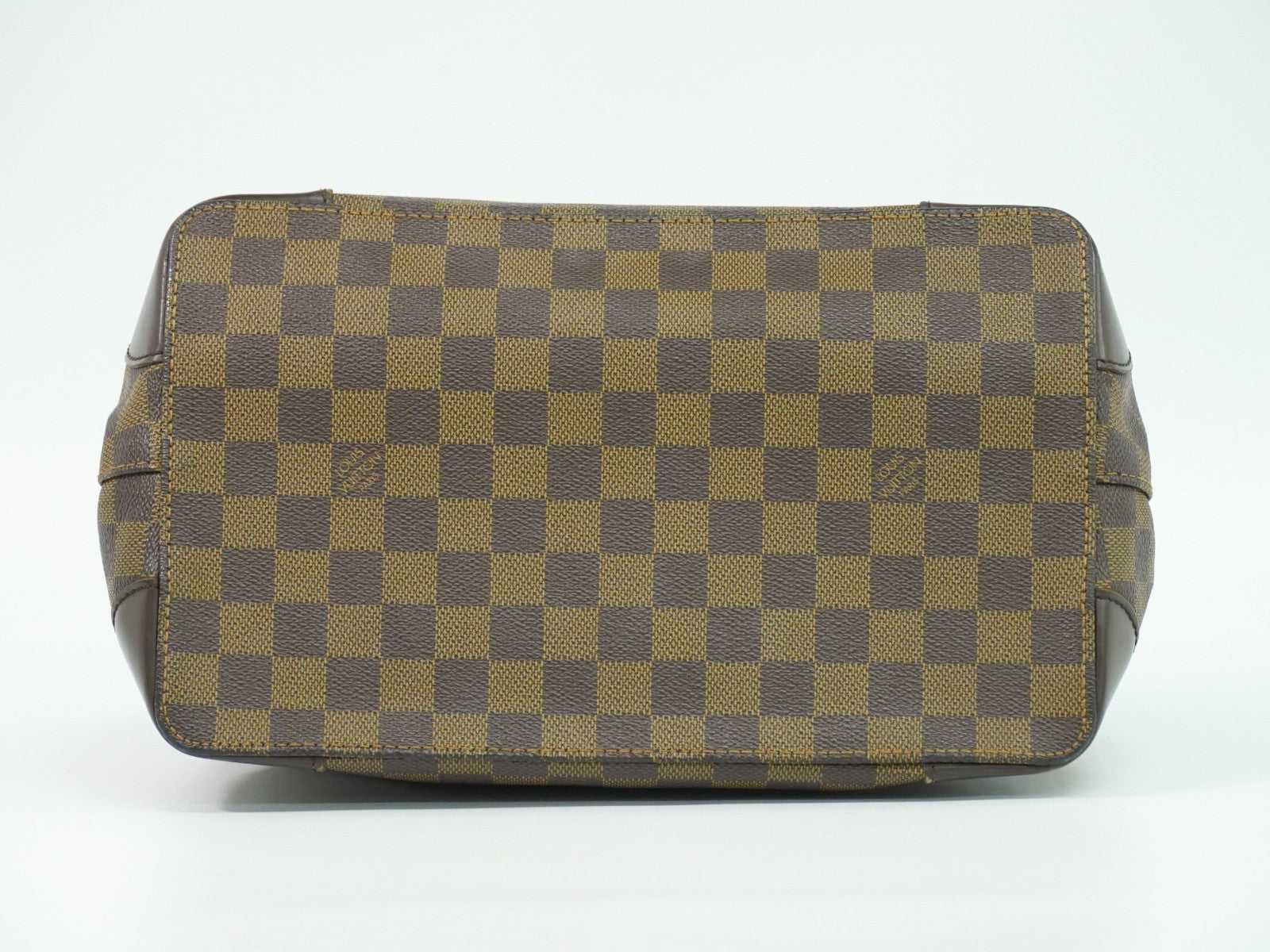 Louis Vuitton Hampstead Handbag Damier Brown Canvas Tote Bag Bag (Pre-Owned)